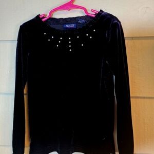 Children's Place Velvet Girls Shirt Size Small